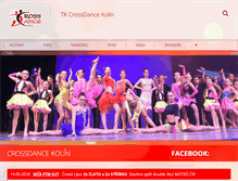 Tablet Screenshot of crossdance.cz